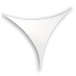 Stretch Shape Triangle Showtec 250cm x 125cm, alb