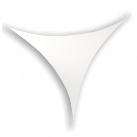 Stretch Shape Triangle Showtec 250cm x 125cm, alb
