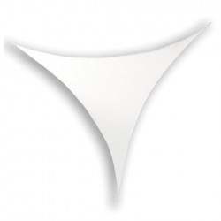 Stretch Shape Triangle Showtec 250cm x 250cm, alb