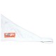 Stretch Shape Triangle Showtec 250cm x 250cm, alb