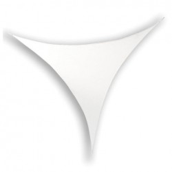 Stretch Shape Triangle Showtec 500cm x 250cm, alb