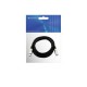 Cablu XLR mama - XLR tata, 3 pini, 1m, negru, Omnitronic 30220405