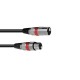 Cablu XLR mama - XLR tata, 3 pini, 10m, rosu, Omnitronic 3022055R