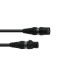 Cablu DMX, XLR mama-tata 3 pini, negru, 5m, Sommer Cable 30307458
