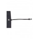 Snur negru pentru prindere cortina Showtec Shockcord 89090