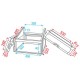 Rackcase Combi Case 4+10U DAP Audio