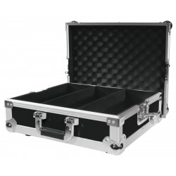 Flightcase negru pentru cca 80-100 CD-uri, Roadinger 30122077