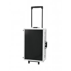 Troller flightcase negru pentru 120 CD-uri, Roadinger 30122087