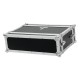 Flightcase rack CO DD, 3U, 24cm adancime, negru, Roadinger 30107192