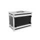 Flightcase rack CO DD, 5U, 24cm adancime, negru, Roadinger 30107193
