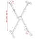 Stativ clape DAP Audio Keyboard Stand