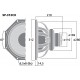 Difuzor coaxial 2 cai Monacor SP-312CX