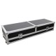 Flightcase/DJ desk table cu roti si trapa laptop, Roadinger 30124208