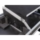 Flightcase/DJ desk table cu roti si trapa laptop, Roadinger 30124208