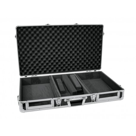 Flightcase pentru 2 cd-playere si o consola 10Â¨, negru, Roadinger DIGI-1 BK (30125342)