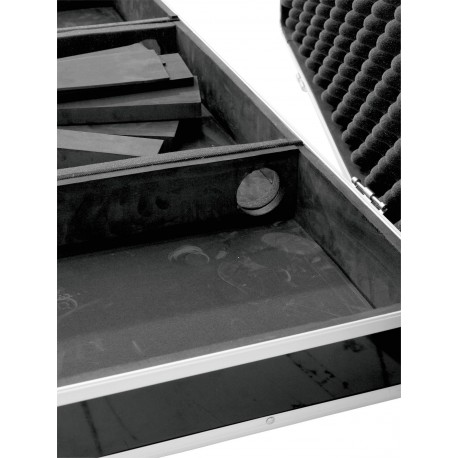 Flightcase pentru 2 cd-playere si o consola 12Â¨, negru, Roadinger DIGI-1/12 BK (30125346)