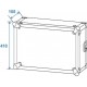 Rack pentru amplificatoare PR-2, 8U, adancime 47cm, Roadinger 30109788