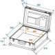 Flightcase universal negru, Roadinger BU-1