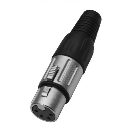 Conector XLR mama, 4 poli Stage Line XLR-804/J