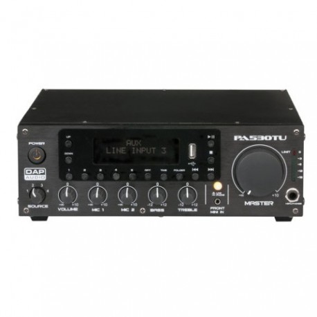 Amplificator 100V cu USB player si tuner FM DAP Audio PA-530TU