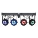 Efect Lumini LED Showtec T-Bar Compact Power Lightset 4RGBW