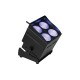 Proiector uplight cu LED, baterie si receiver wireless DMX pt aplicatii mobile, Eurolite AKKU UP-4 QCL