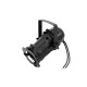 Mini spot PAR-16 cu lampa MR16 si conexiune 12V, negru, Eurolite PAR-16 Spot MR-16 black (50850200)