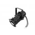 Mini spot PAR-16 cu lampa MR16 si conexiune 12V, negru, Eurolite PAR-16 Spot MR-16 black (50850200)