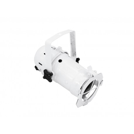 Mini spot PAR-16 cu lampa MR16 si conexiune 12V, alb, Eurolite PAR-16 Spot MR-16 white (50850300)