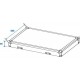 Flightcase universal cu 4 sertare si roti, Roadinger ODS-1 (30126432)