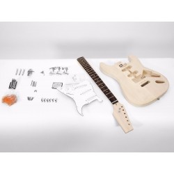 Kit pre-asamblat chitara electrica, Dimavery DIY ST-20