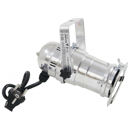 PAR-20 Proiector, cromat, Eurolite PAR-20 SIL (42103582).