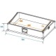 Flightcase pentru mixer 7U, negru, Roadinger Mixer case Pro MCB-27, sloping, bk, 7U (30111556)
