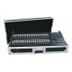 Flightcase pentru mixer 7U, negru, Roadinger Mixer case Pro MCB-27, sloping, bk, 7U (30111556)