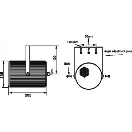Boxa 100V de exterior Omnitronic PS-15