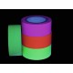 Banda activa la neon UV, Gaffa Tape 50mm x 25m neon-pink uv active 30005473