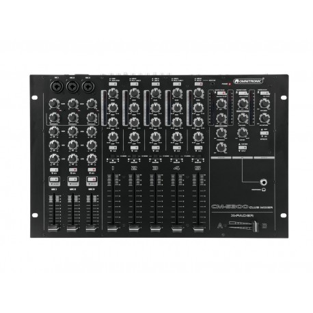 Mixer profesional cu 5 canale, Omnitronic CM-5300