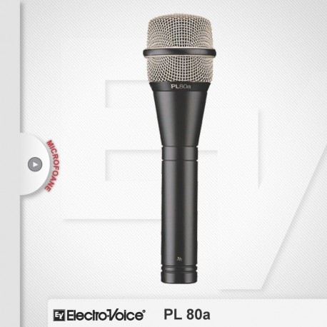 Microfon de voce si instrumente Electro Voice PL 80a