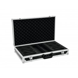 Flightcase pentru microfoane, negru, Roadinger SC-12 (3010989A)