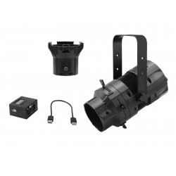 Set reflector + lentila 36 + interfata DMX, Eurolite Set LED PFE-50 + Lens tube 36° + DMX Interface (20000058)