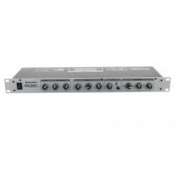 Mixer 6 canale mic/line, silver, Omnitronic EM-260 SIL