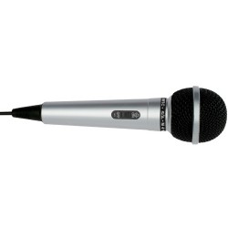 Microfon de mana, argintiu, 6,3 mm, Sal M 41