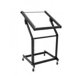 Rack stand 12U/10U cu roti, ajustabil, Omnitronic 30103060