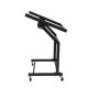 Rack stand 12U/10U cu roti, ajustabil, Omnitronic 30103060
