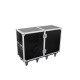 Flightcase universal pe roti cu 2 randuri de sertare, Roadinger DD-2 (3012643D)