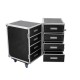 Flightcase universal pe roti cu 2 randuri de sertare, Roadinger DD-2 (3012643D)
