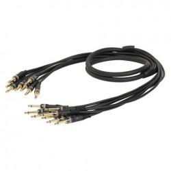 Cablu multicore XGL37 - 8 Jack mono la 8 Jack mono 10m DAP Audio