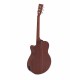 Chitara electro-acustica western, Dimavery AW-400, sunburst