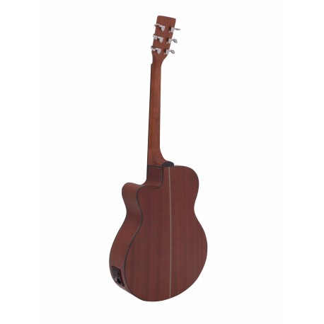 Chitara western decupata cu pickup, culoare sunburst, Dimavery AW-400SB