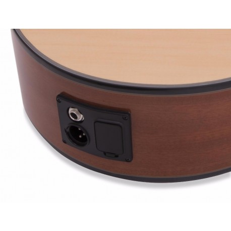 Chitara western decupata cu pickup, culoare natur, Dimavery AW-400N